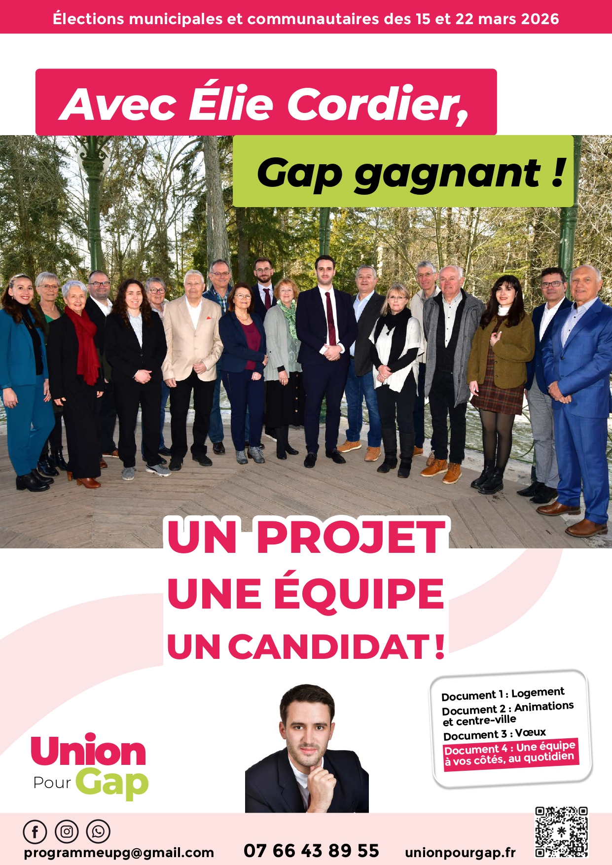 Couverture - Une équipe à vos côtés au quotidien