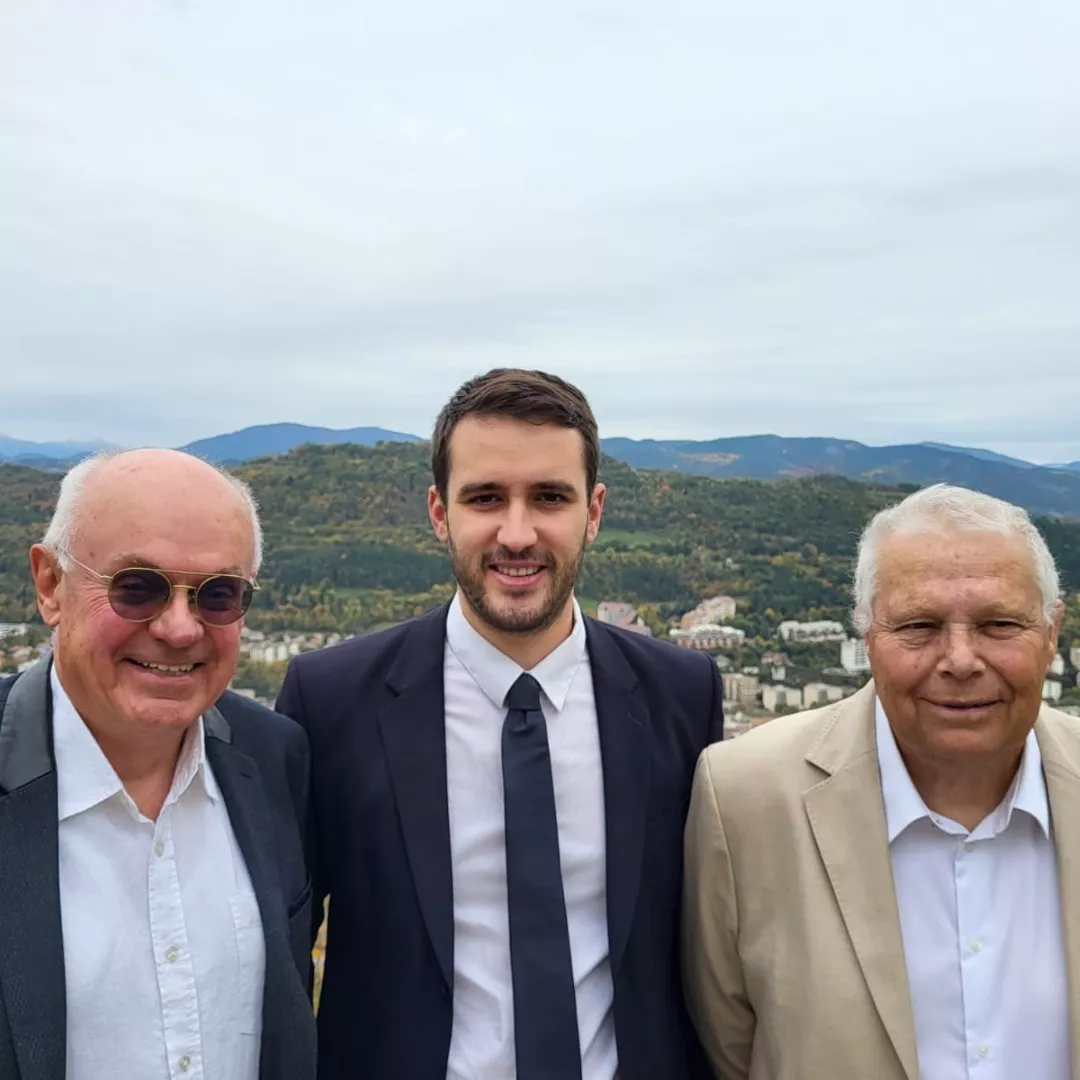 Gérard Jean, Elie Cordier et Serge Isnard