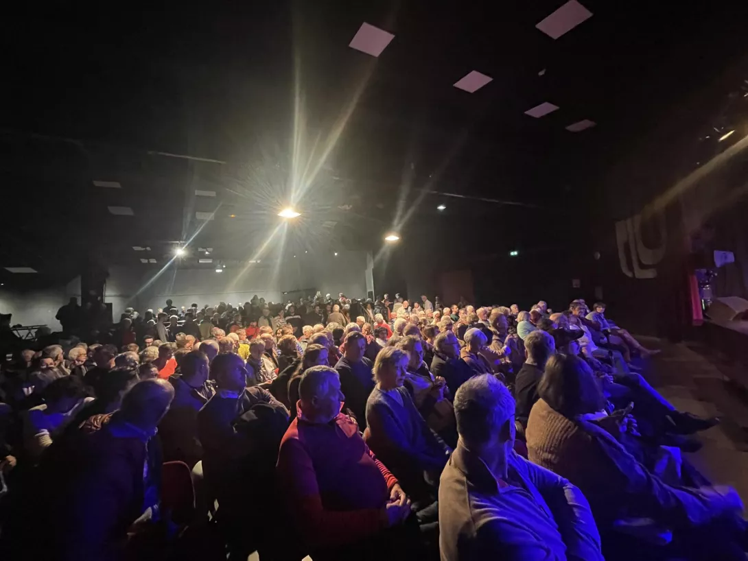 Tempo plein lors de la réunion publique du 3 Décembre 2025